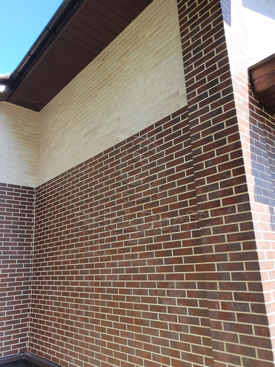 Semir Brown 245X66х7,4 мм Клинкерная фасадная плитка под кирпич облицовочная, коричневая