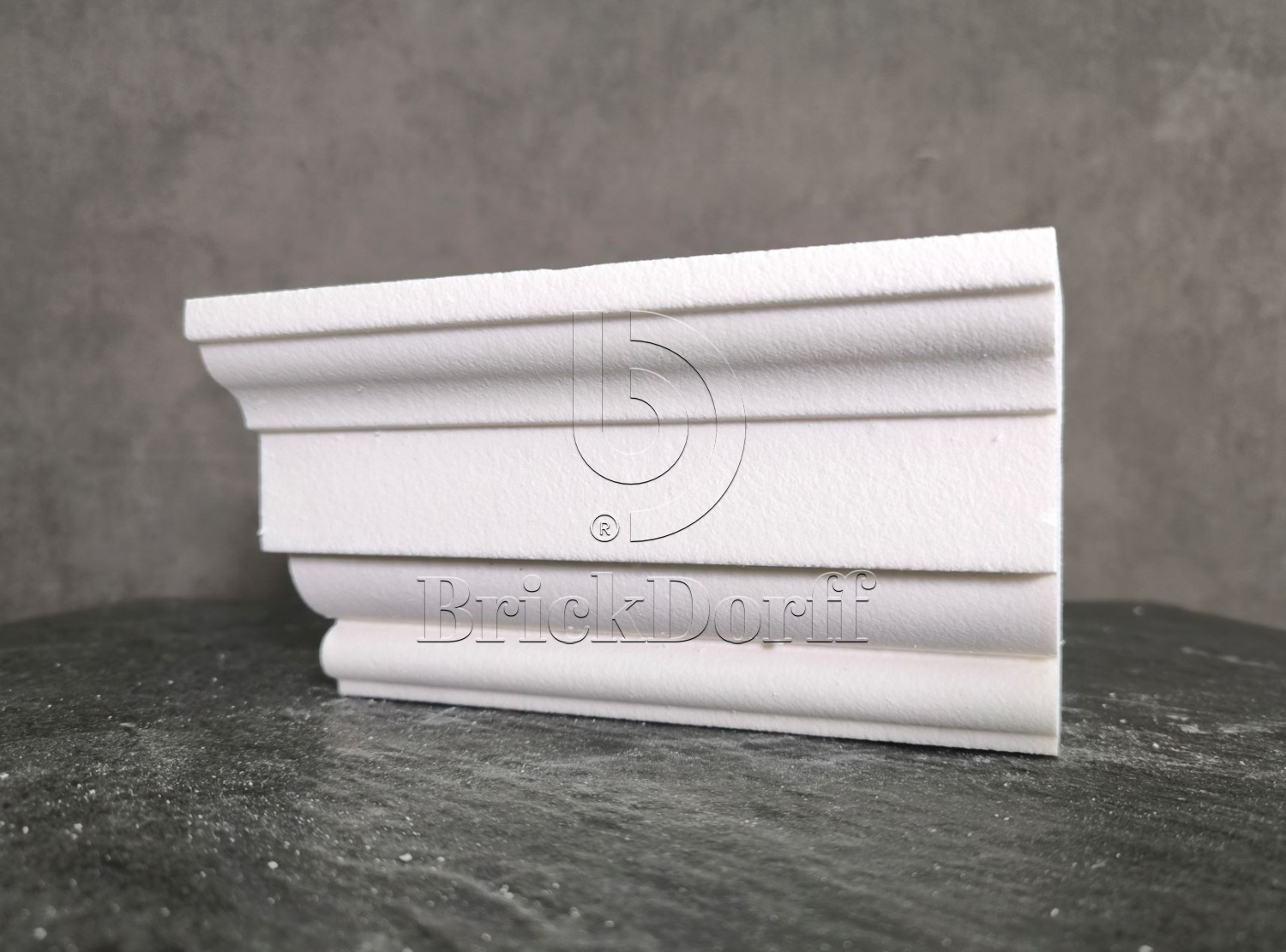 ПОДОКОННИК для Фасада и Интерьера - лепнина, декор из пенополистирола ПВ-105/1 105*85*2000 мм