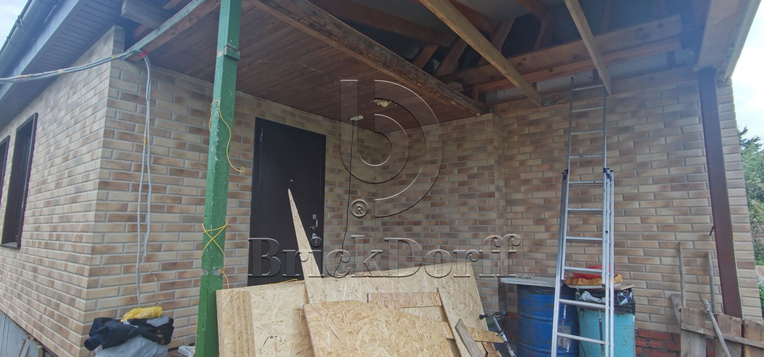 Retro Brick Masala фасадная термопанель из пенополистирола ППС 100 мм с клинкерной плиткой