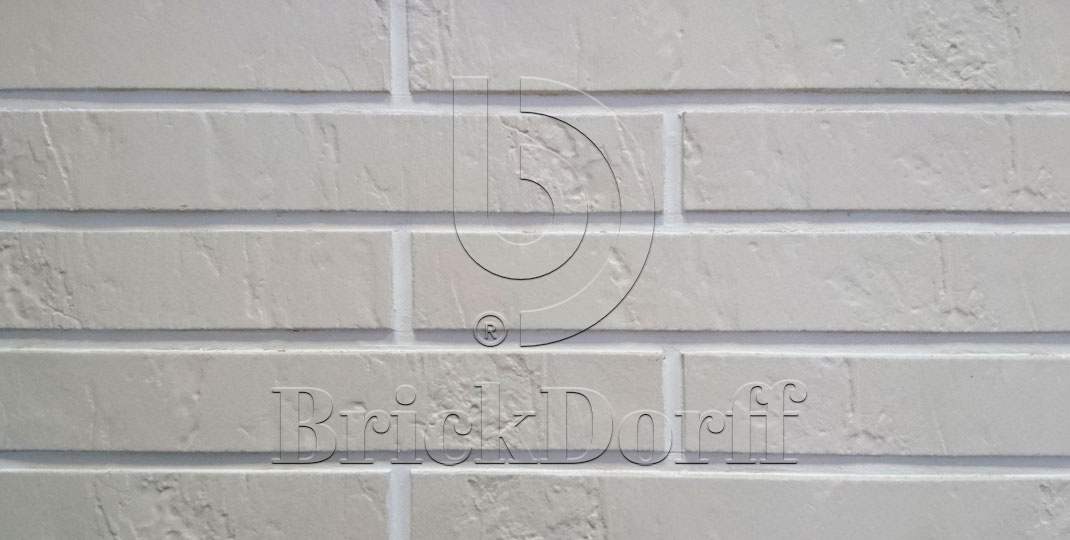 Клинкерная фасадная плитка под кирпич ригельная Langformat ABC Amrum Schieferstruktur, 490*71/52*10 мм