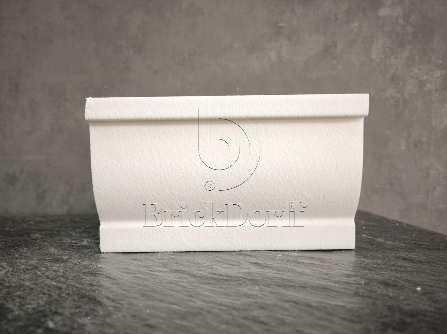 Молдинг для фасада - лепнина, декор из пенополистирола МВ-115/2 115*45*2000 мм