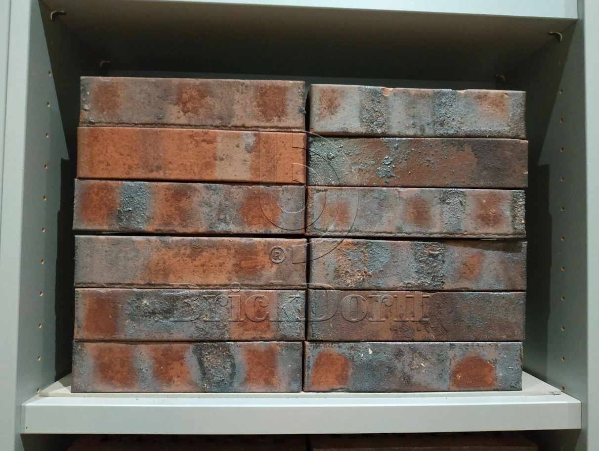 Кирпич облицовочный Клинкерный ABC 5781 Wittenburg Kohlebrand mit Sinterschmolz glatt NF 240*115*71 мм