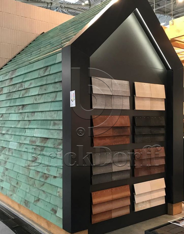 NORDIC 14 Schieferschwarz 400x175x30x14, ABC Клинкерная плитка для навесного вент Фасада и Кровли