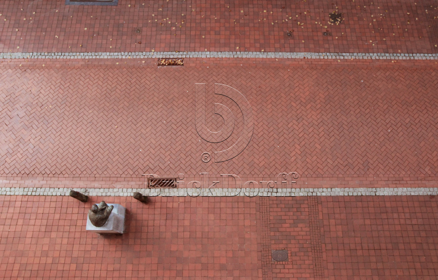 Тротуарная плитка / брусчатка Клинкерная ABC Rot-nuanciert (Рот-нуанкиерт), 200*100*45 мм