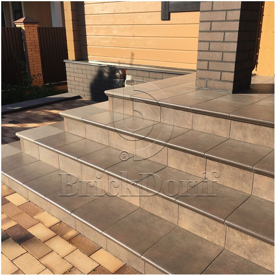 Клинкерная Плитка напольная противоскользящая Stroeher KERAPLATTE AERA T 712 marone 294*294*10 мм