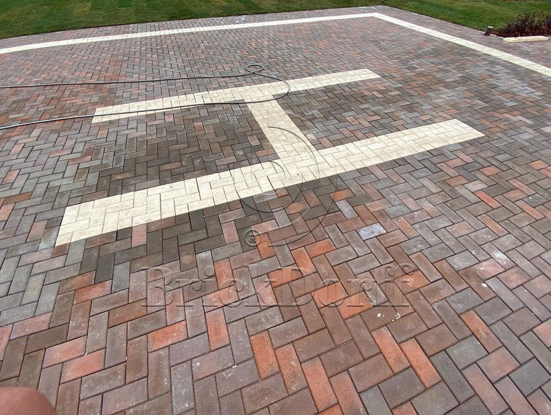 Тротуарная плитка / брусчатка Клинкерная ЛСР MIX-2 200*100*50 мм