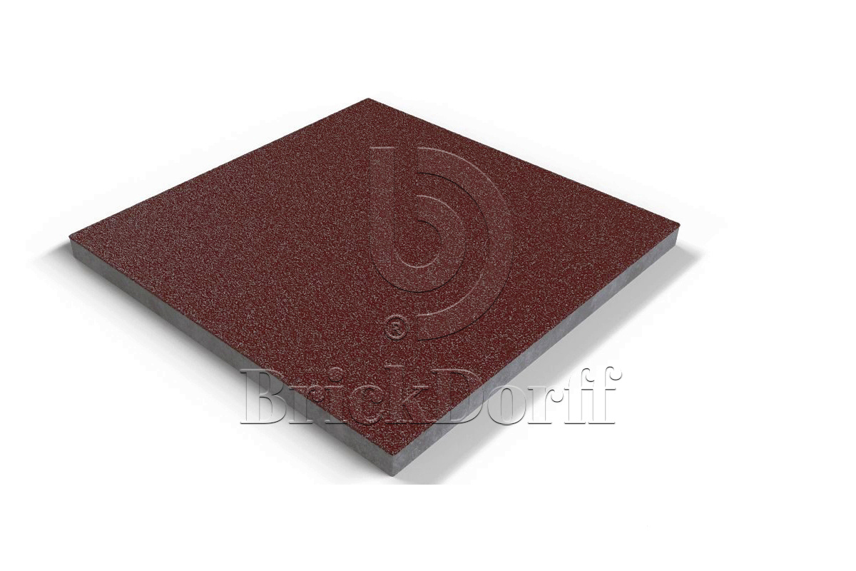 101 Плитка базовая противоскользящая уличная, терракотовая 310*310*17 мм