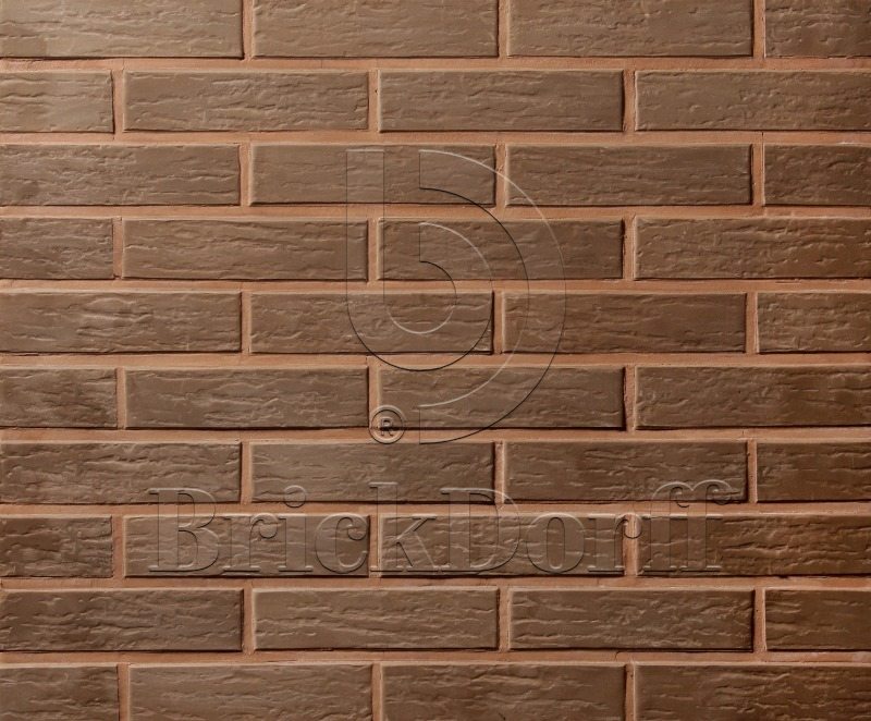 Кирпич клинкерный облицовочный коричневый, Lode VECAIS BRUNIS ретро, 250*120*65 мм
