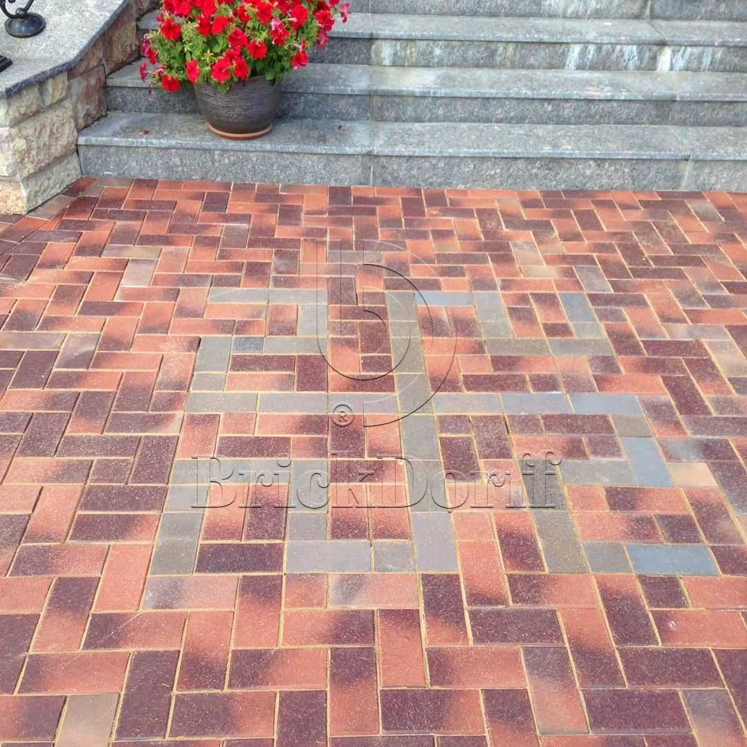 Тротуарная плитка / брусчатка Клинкерная ABC Danzig (Данзиг), 200*100*40 мм