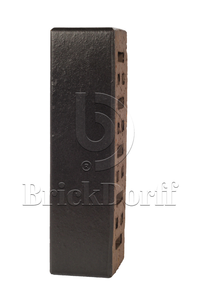 Кирпич клинкерный облицовочный антрацит, Lode KRYPTON гладкая, 250*85*65 мм