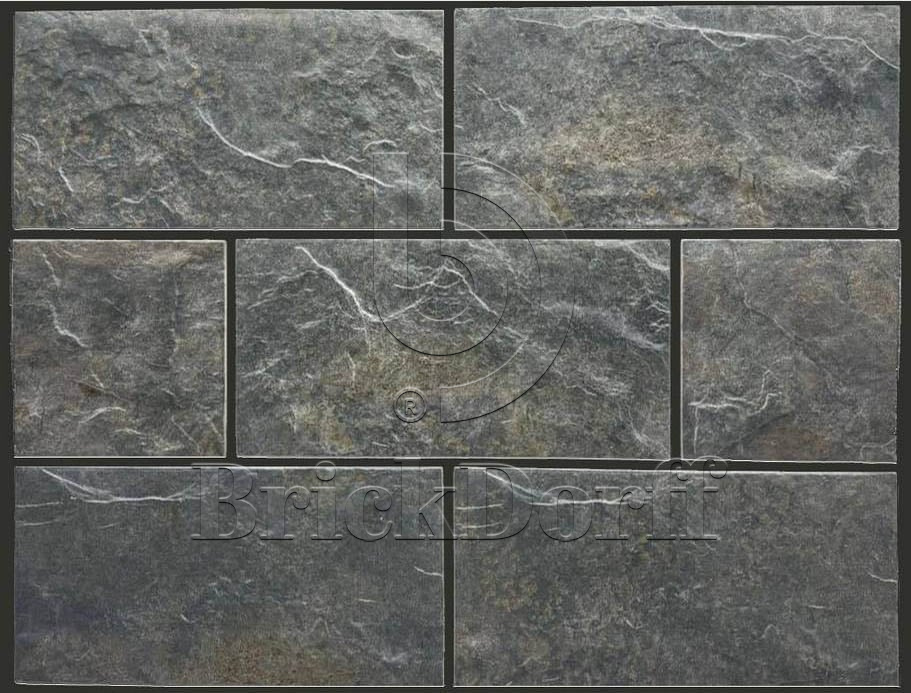 Облицовочная плитка Terra TERRABIG Anthracite крупный формат под камень — архитектурная серия для фасада и интерьера