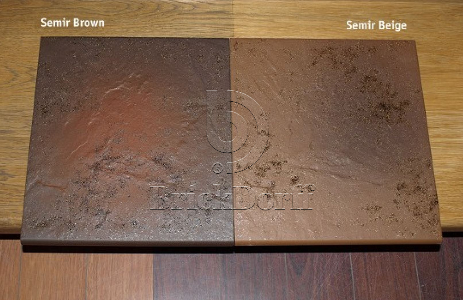 Semir Beige ступень флорентинер противоскользящая с капиносом, медный терракот 330x300x11 мм