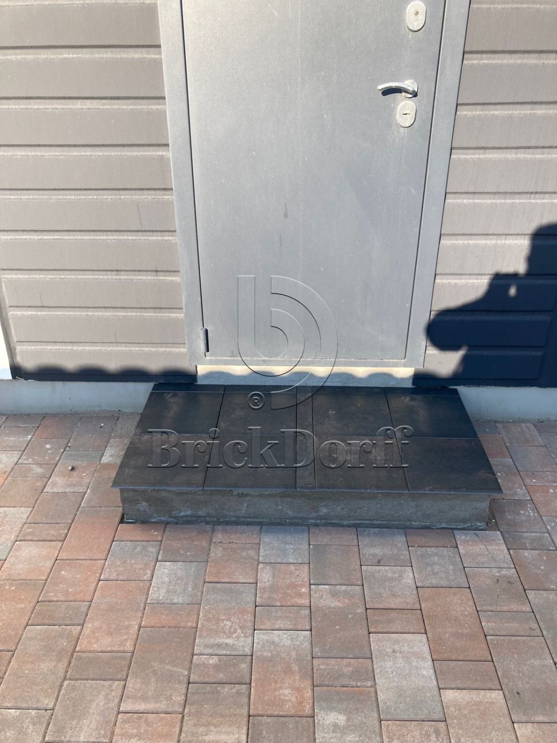 Клинкерная плитка Scandiano Brown 300x300x11 – для улицы, террасы, крыльца, лестницы, морозостойкая