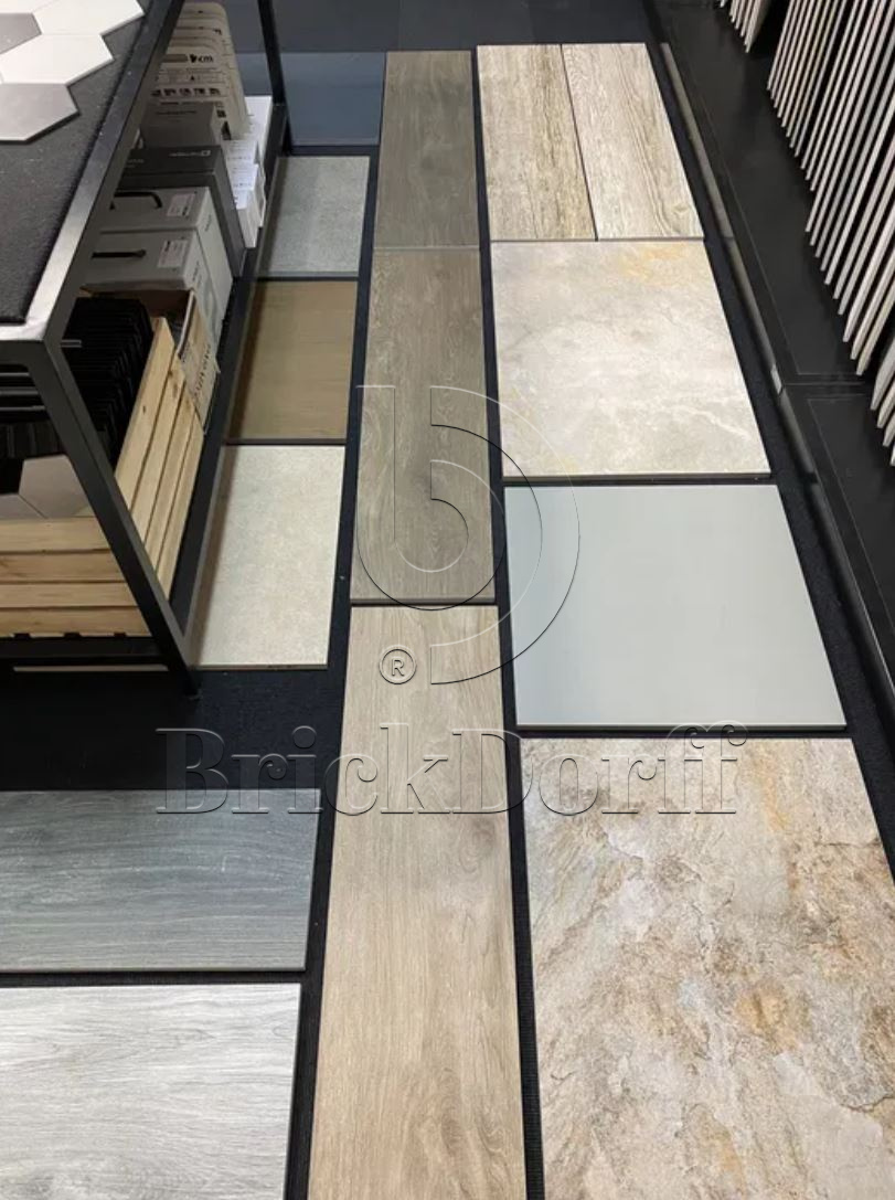 Willow Ochra Gres 295*1195*20 мм тротуарная плитка уличная, противоскользящая, керамогранитная Paradyz