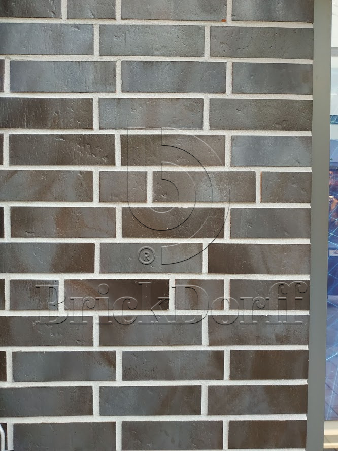 Dresden Schieferstruktur 365x52x10 мм, ABC Клинкерная фасадная плитка под кирпич ригельная Langformat