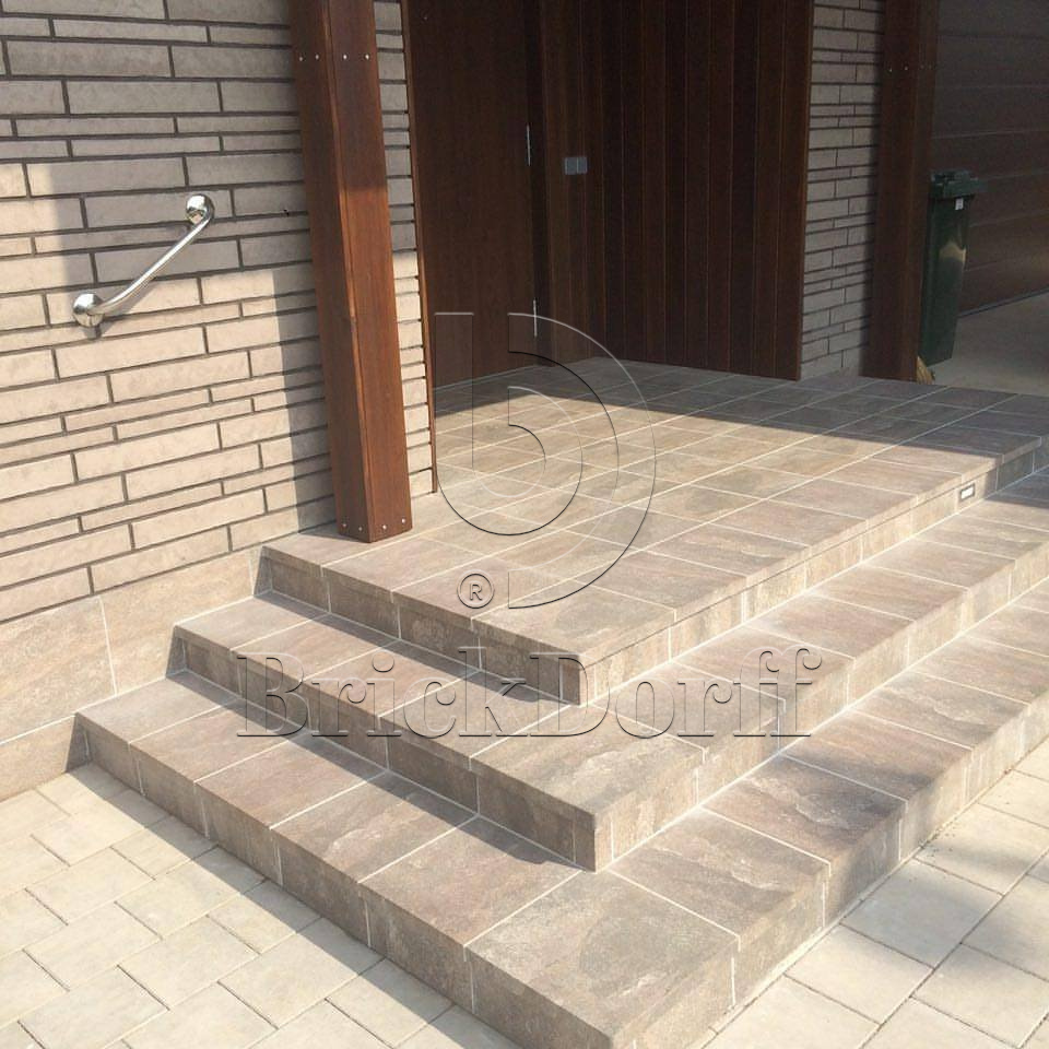 Клинкерная Плитка напольная противоскользящая Stroeher KERAPLATTE EPOS 957 kawe 594*294*10 мм