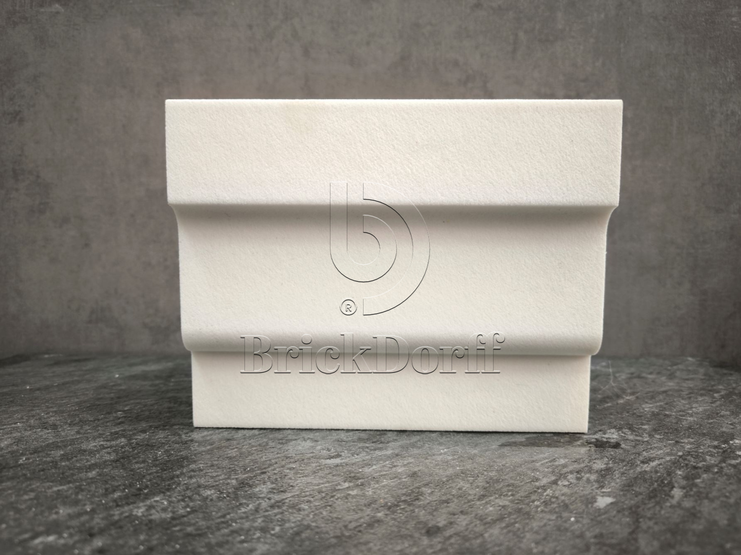 Молдинг для фасада - лепнина, декор из пенополистирола МВ-155/2 (МС-129) 155*45*2000 мм