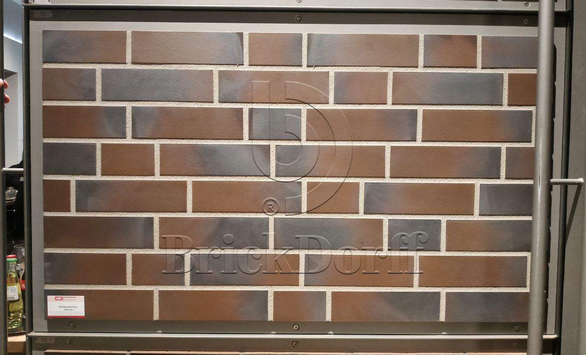 Клинкерная Плитка для Вентилируемых фасадов с расшивкой шва ABC Baltrum glatt 240*71*14 мм