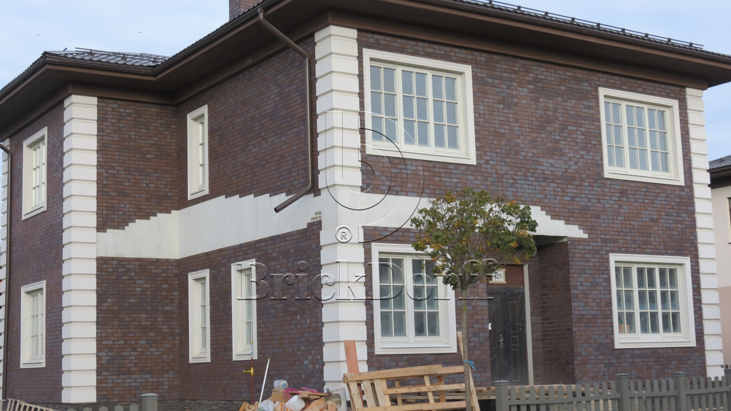 Клинкерная фасадная плитка облицовочная под кирпич ABC Baltrum Rustik 240*71*10 мм