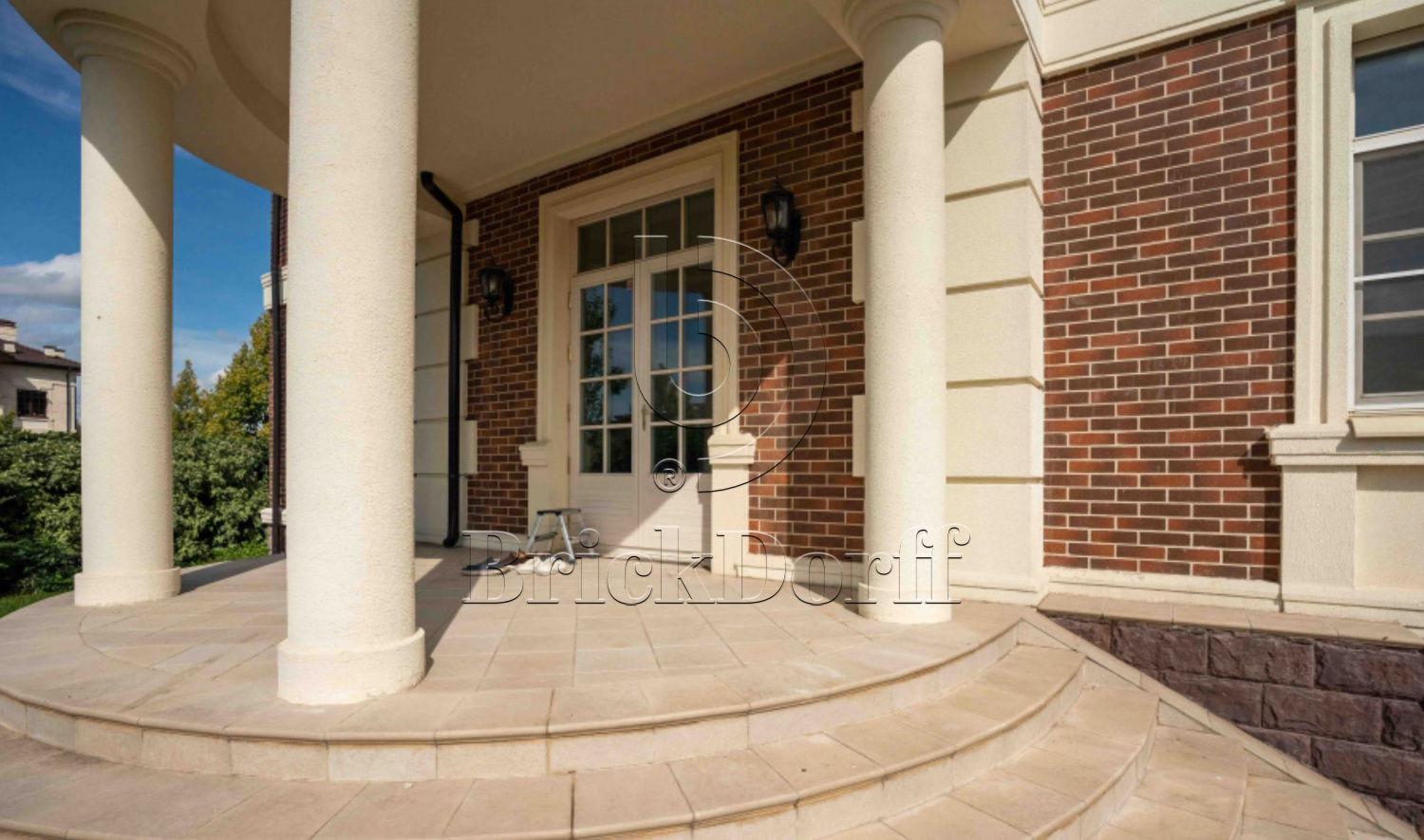 Rotbunt Struktur besandet, 240*71*8 мм Клинкерная фасадная плитка облицовочная под кирпич, ABCklinker