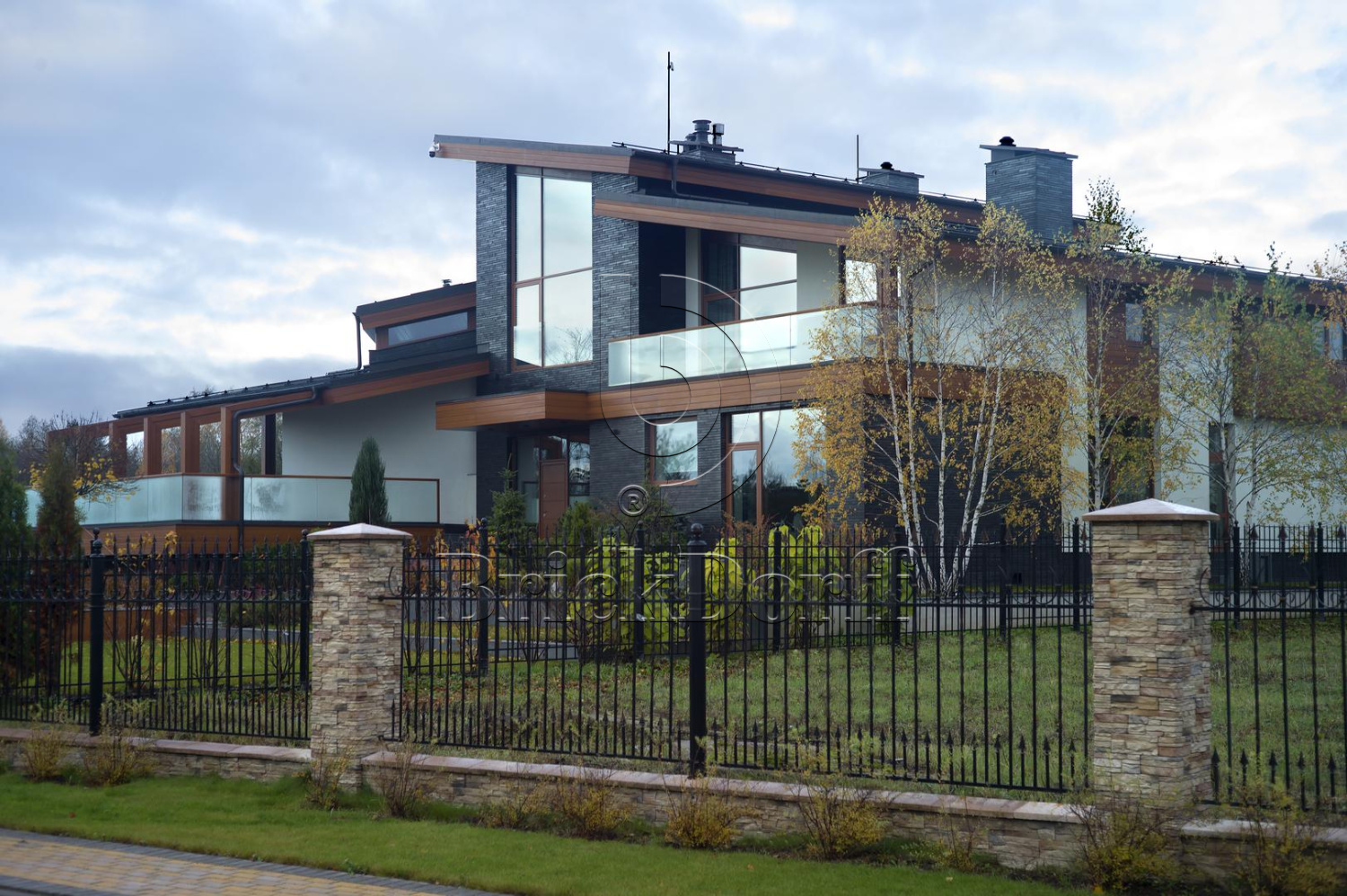 RIEGEL 50 456-schwarz-blau, 490*40*14мм Stroeher Клинкерная фасадная плитка под кирпич ригельная Langformat