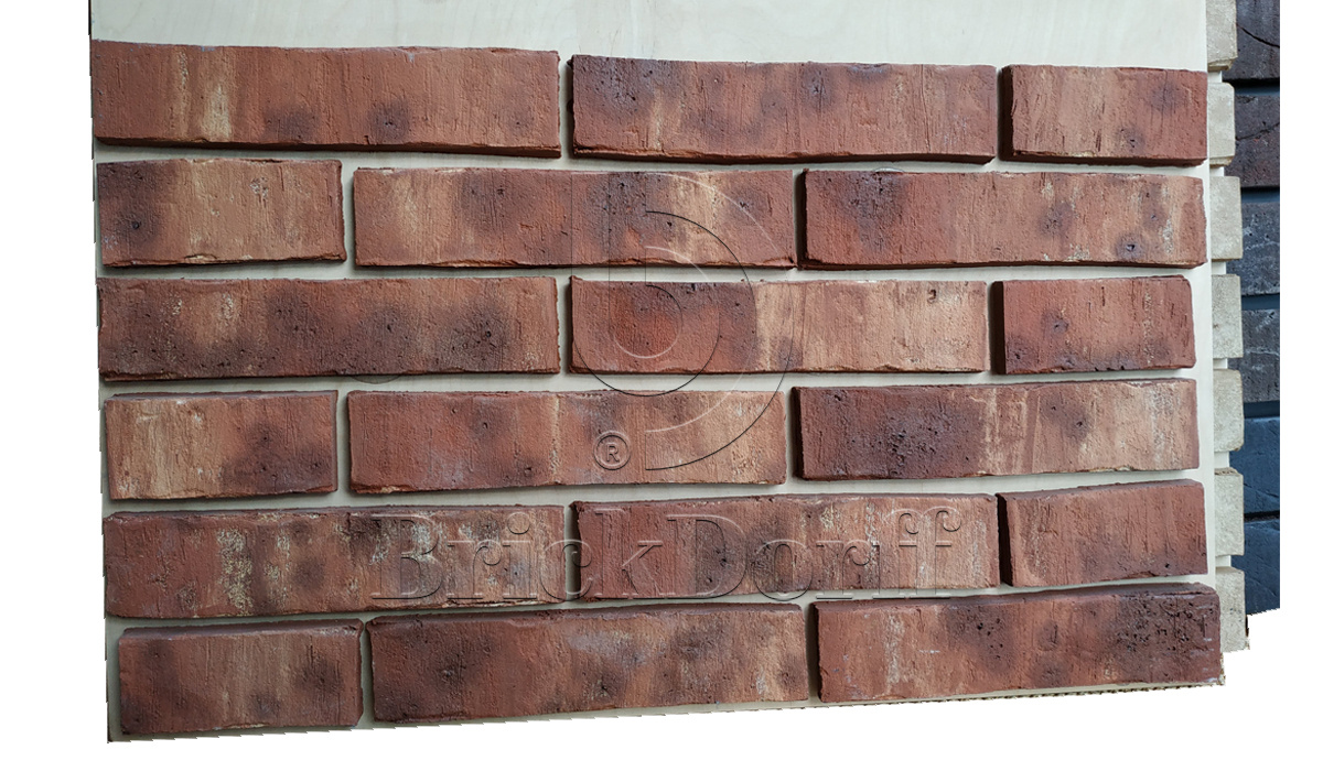 PRO-20-14 Клинкерная фасадная плитка под кирпич ral 8004 240x71x14 мм