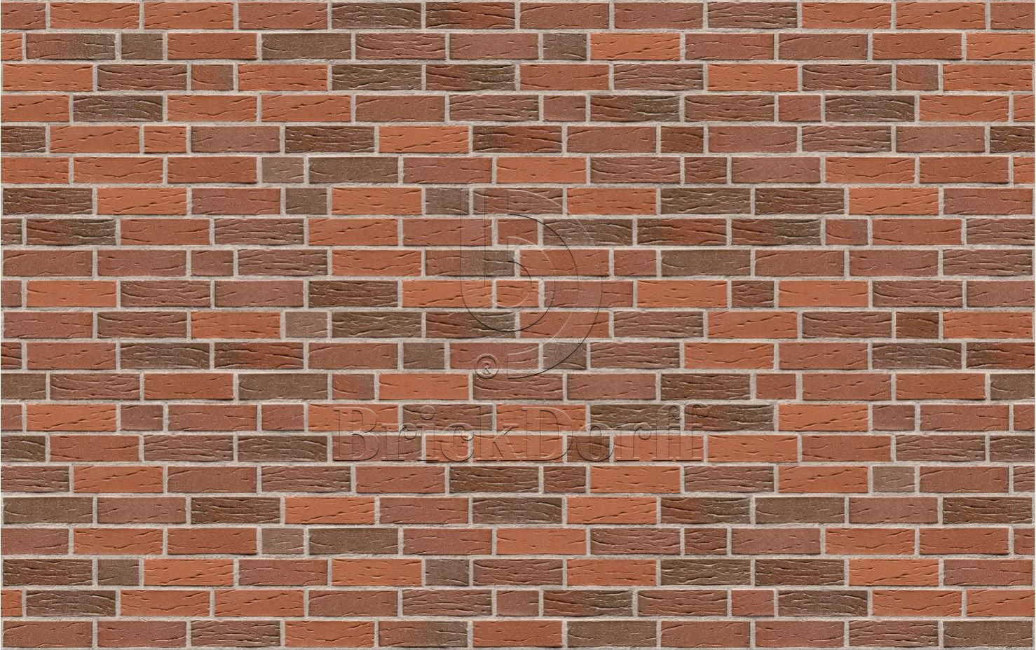 Кирпич облицовочный Клинкерный ABC 5556 Ammerland bunt genarbt-besandet NF 240*115*71 мм