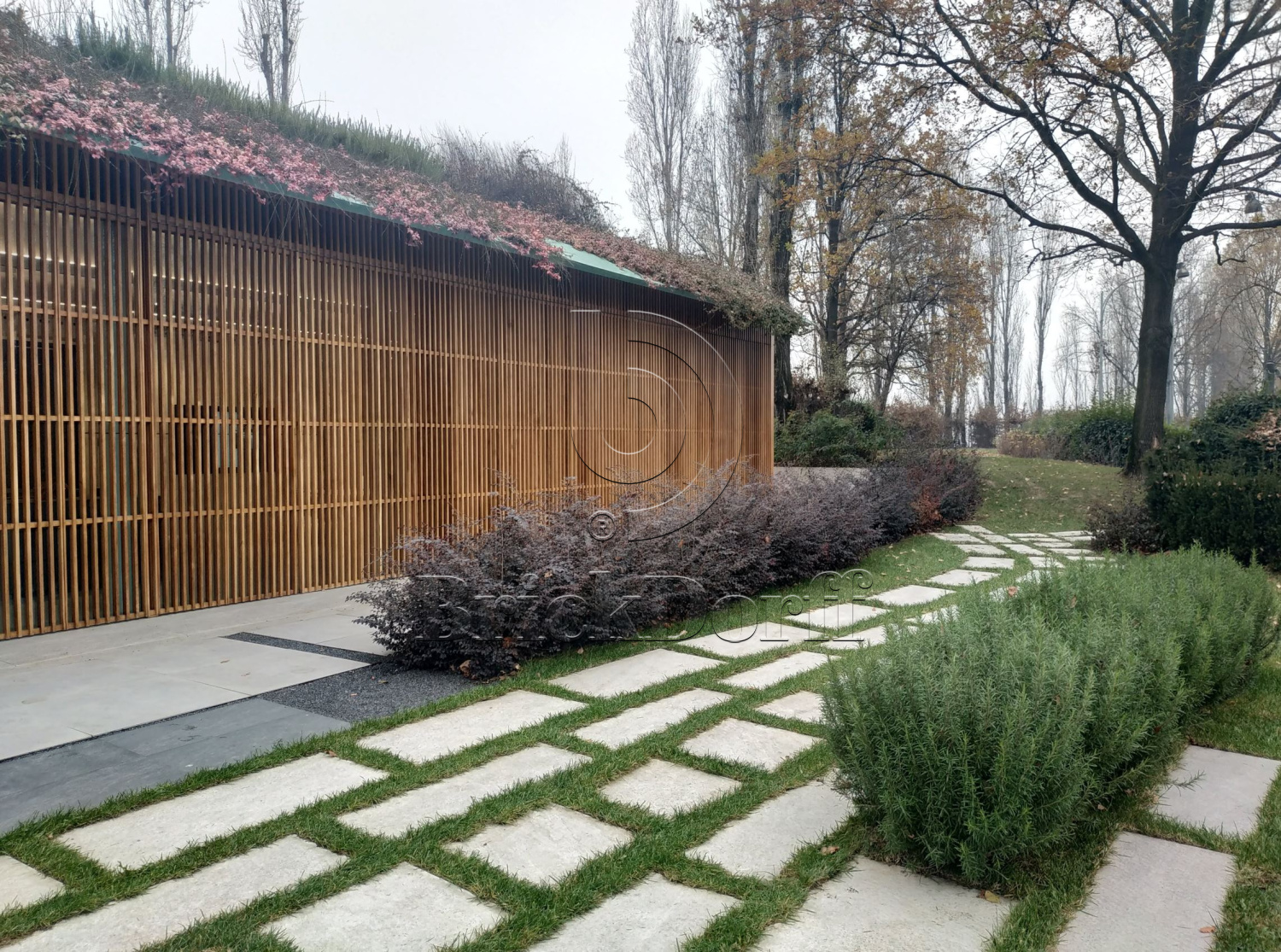 Тротуарная плитка Серая. Cliff Grigio 60 LASTRA 20mm / Клиф Гриджио 60 Ластра 20 мм 600х600х20мм