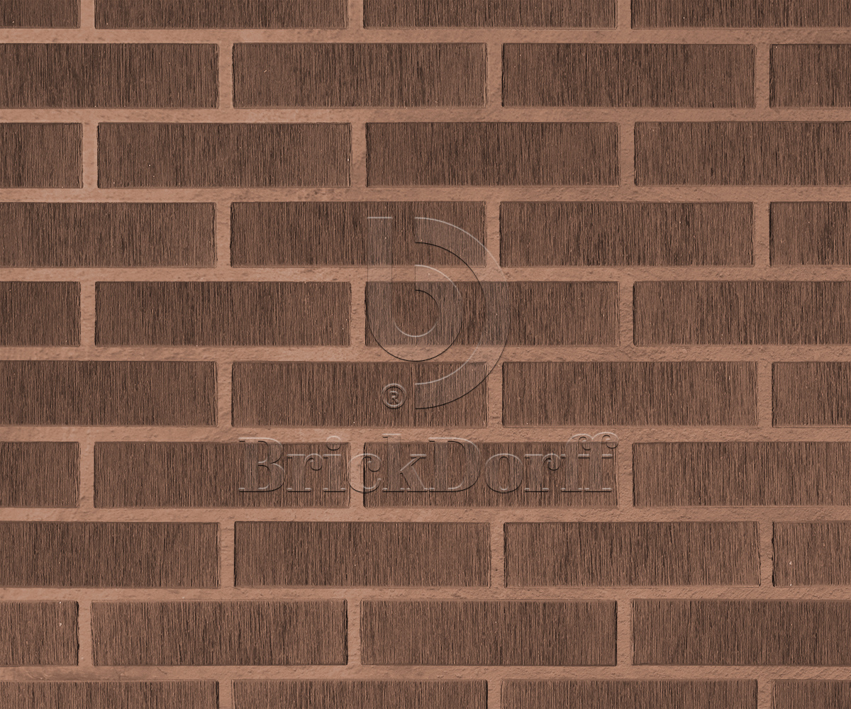 Lode ASAIS BRUNIS штриховой, 250*120*65 мм, Печной Кирпич керамический пустотелый, коричневый