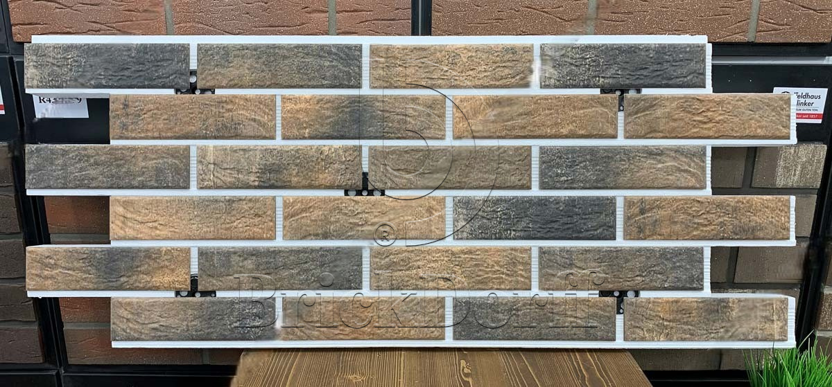 Loft Brick Cardamon фасадная термопанель из пенополистирола ППС 60 мм с клинкерной плиткой