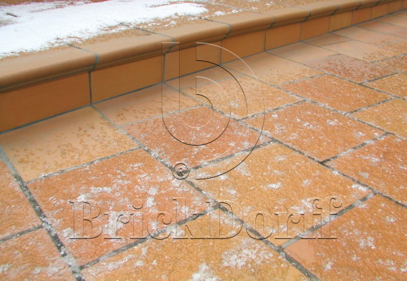 Клинкерная Плитка напольная противоскользящая Stroeher KERAPLATTE TERRA 313 autumn 240*115*10 мм