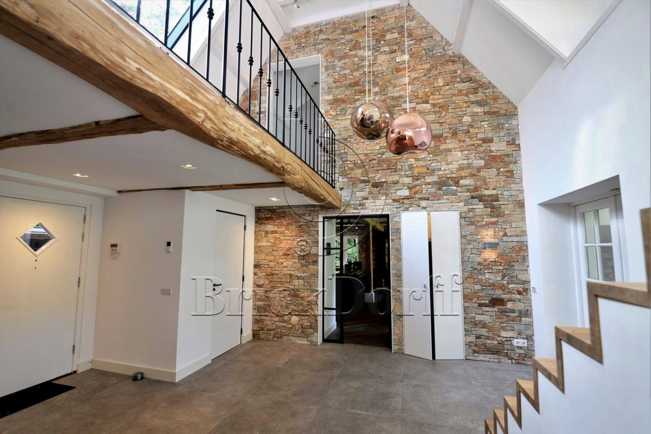 Камень грубый кварцит бежевый 550*200*20\40 мм, натуральный камень для фасада и интерьера BD