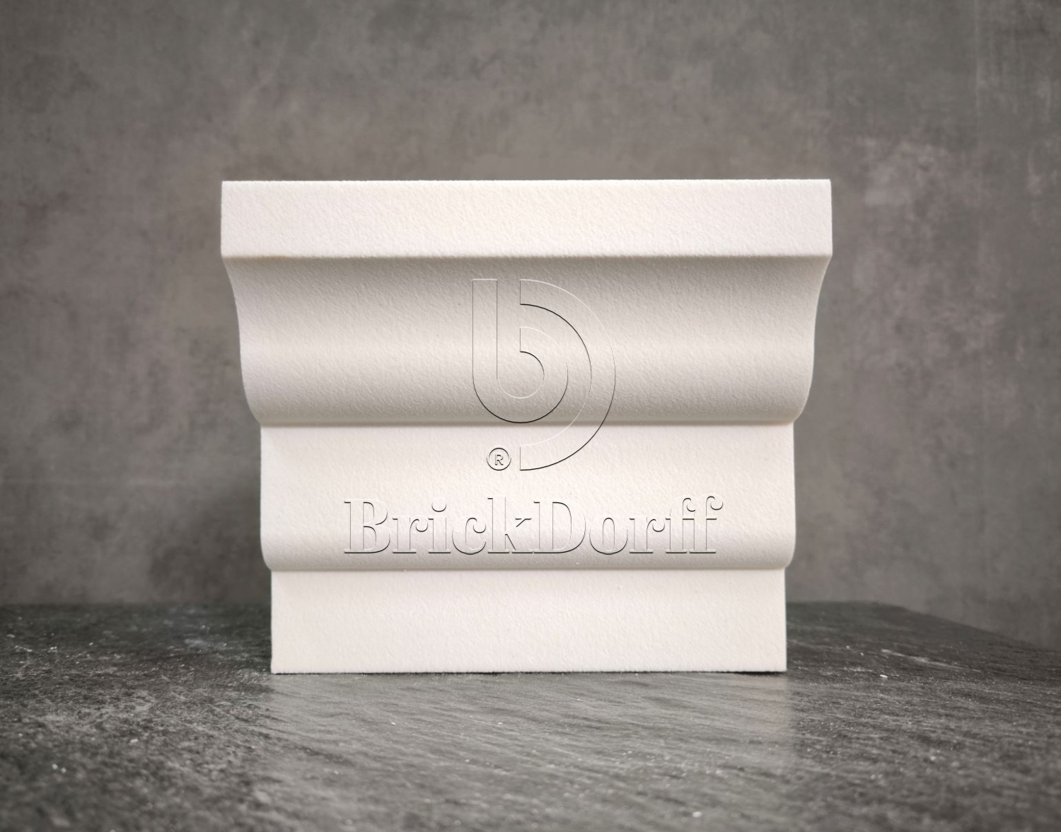 ПОДОКОННИК для Фасада и Интерьера - лепнина, декор из пенополистирола ПВ-180/1 180*80*2000 мм