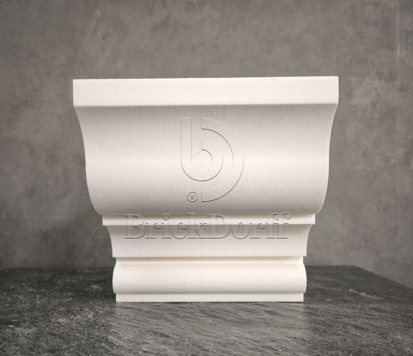 КАРНИЗ для Фасада и Интерьера - лепнина, декор из пенополистирола КВ-200/5 200*150*2000 мм