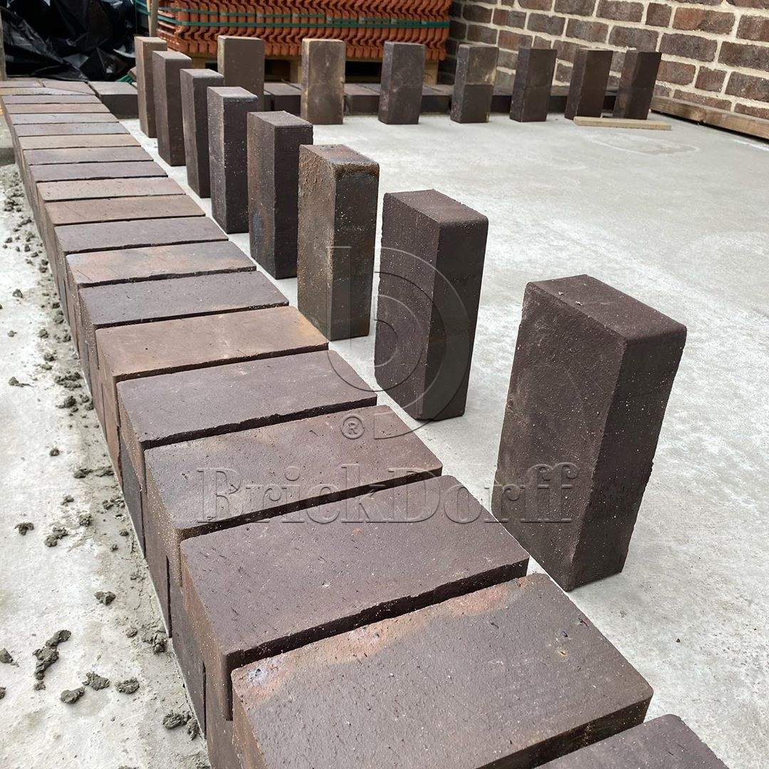 Тротуарная плитка / брусчатка Клинкерная коричневая LHL klinker TOBA 200*100*51 мм