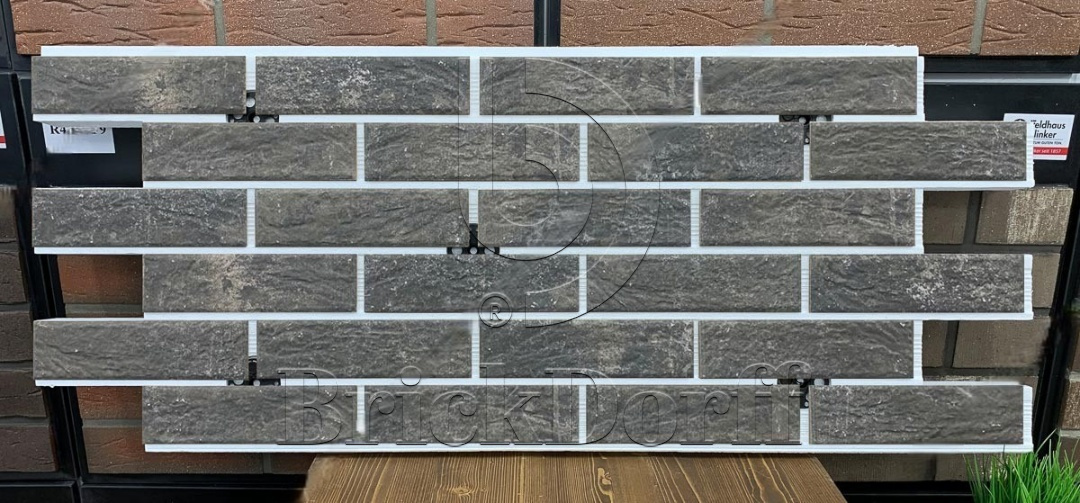 Midnight фасадная термопанель из пенополистирола ППС 100 мм с клинкерной плиткой