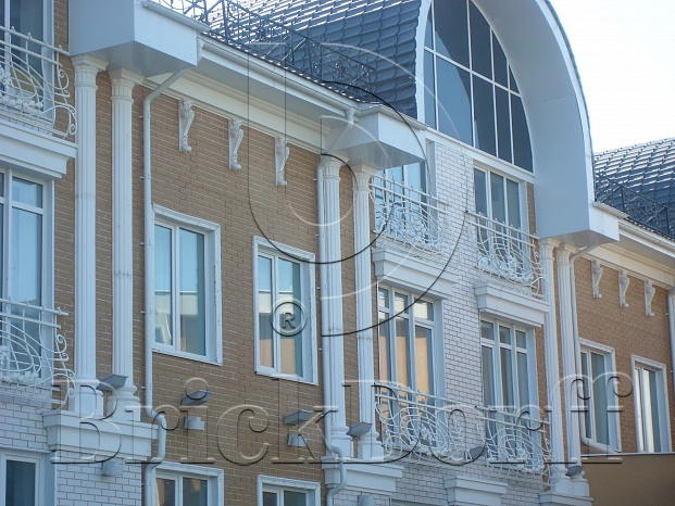 Objekta Sandgelb genarbt, 240*71*10 мм, Клинкерная фасадная плитка облицовочная под кирпич ABCklinker