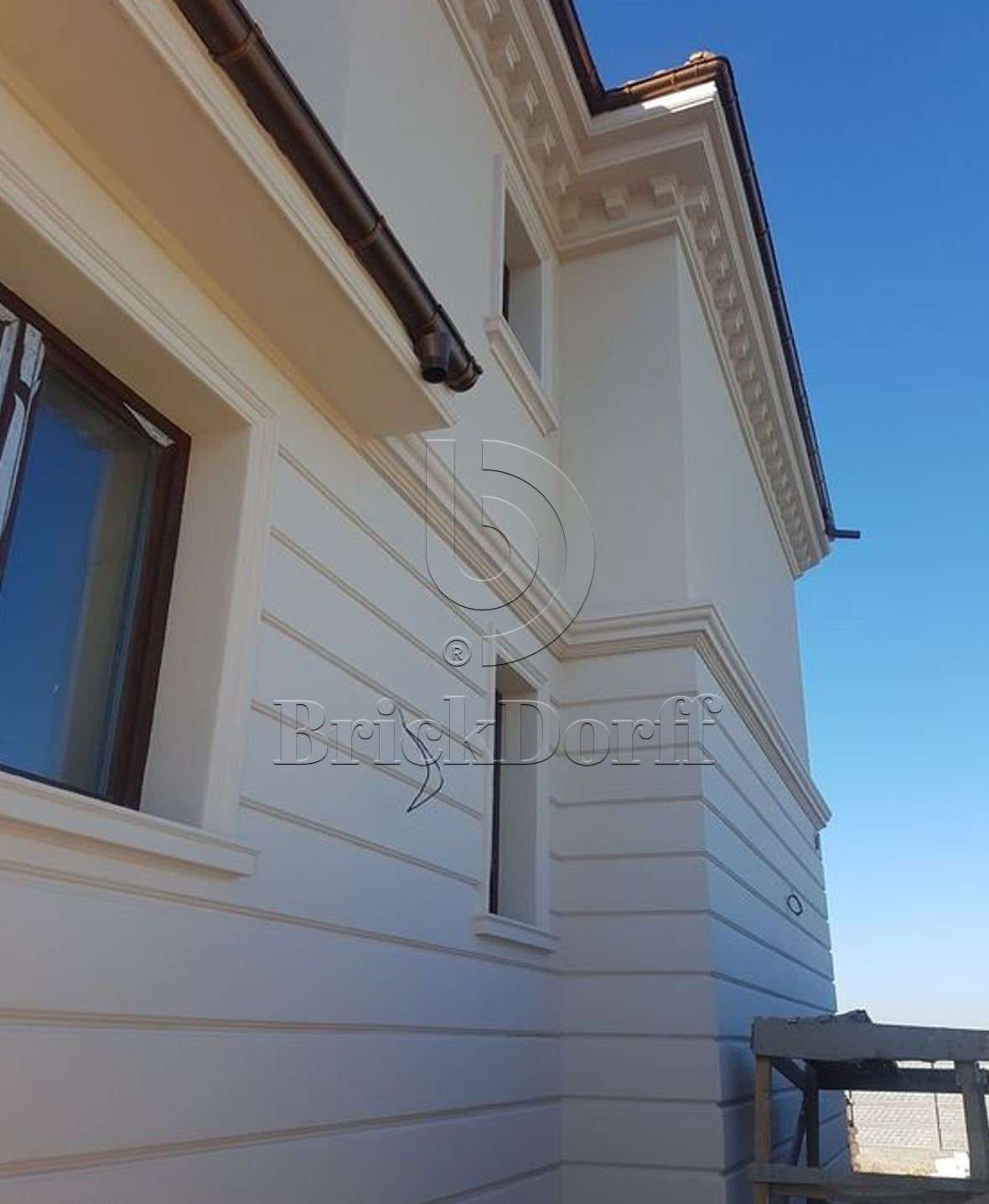 Панель утепления под покраску для фасада - изосайдинг из пенополистирола СВ-50/11 1000*50*2000 мм