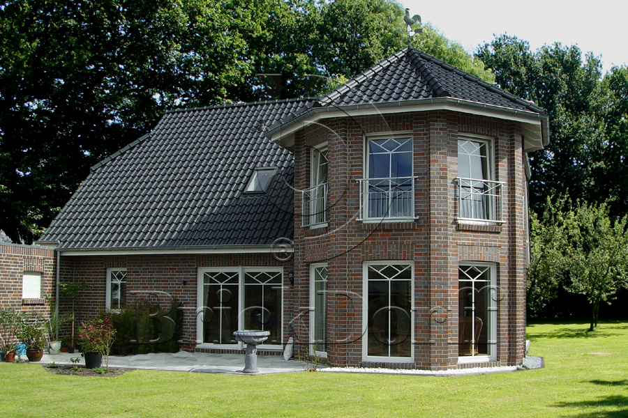 Керамическая черепица рядовая Roben Limburg антрацит ангоб