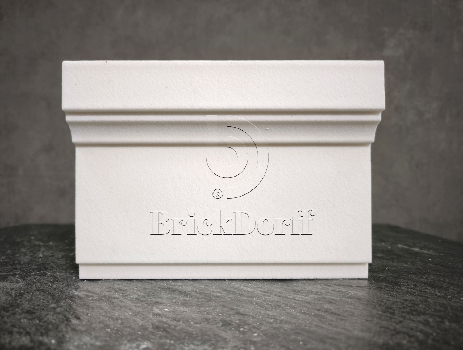 Молдинг для фасада - лепнина, декор из пенополистирола МВ-140/5 140*40*2000 мм