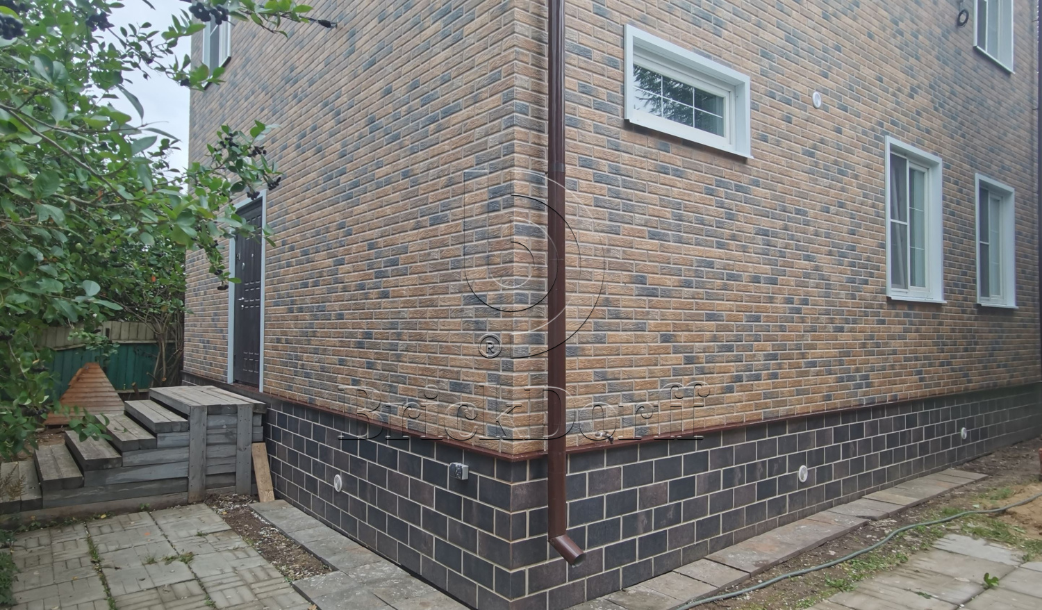 Loft Brick Cardamon фасадная термопанель из пенополиуретана ППУ 65 мм