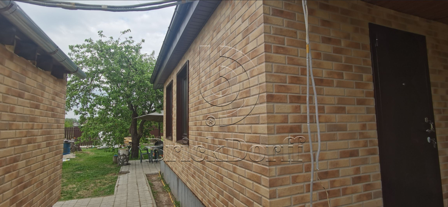 Retro Brick Masala фасадная термопанель из пенополистирола ППС 100 мм с клинкерной плиткой