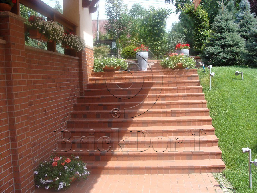 Тротуарная плитка / брусчатка Клинкерная ABC Recker-bunt (Реккер-бунт) 200*100*45 мм