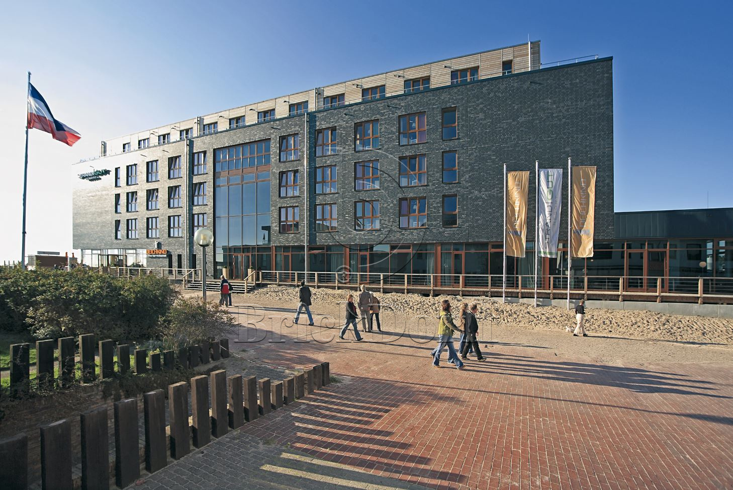 Кирпич облицовочный Клинкерный ABC 954 Hamburg schwarz-blau-bunt glatt NF 240*115*71 мм