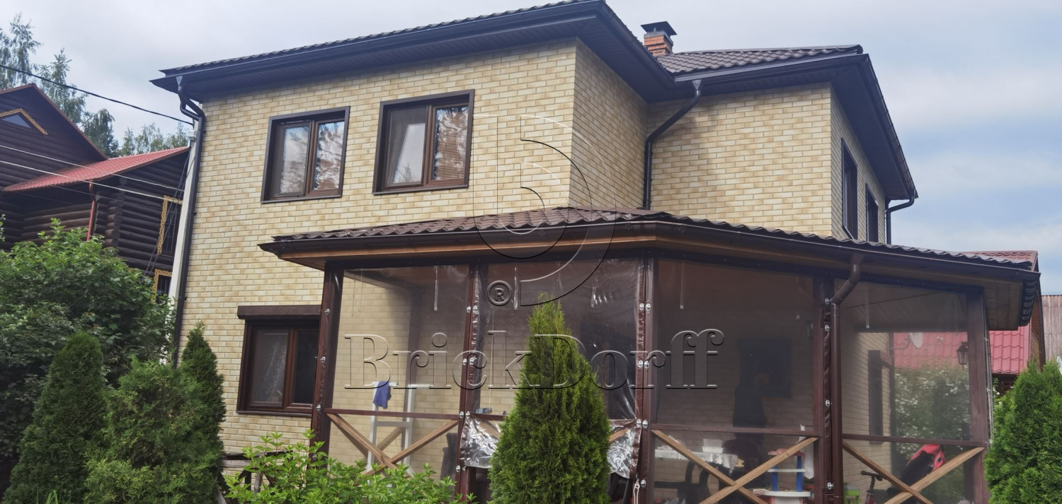 Retro Brick Salt фасадная термопанель из пенополиуретана ППУ 65 мм