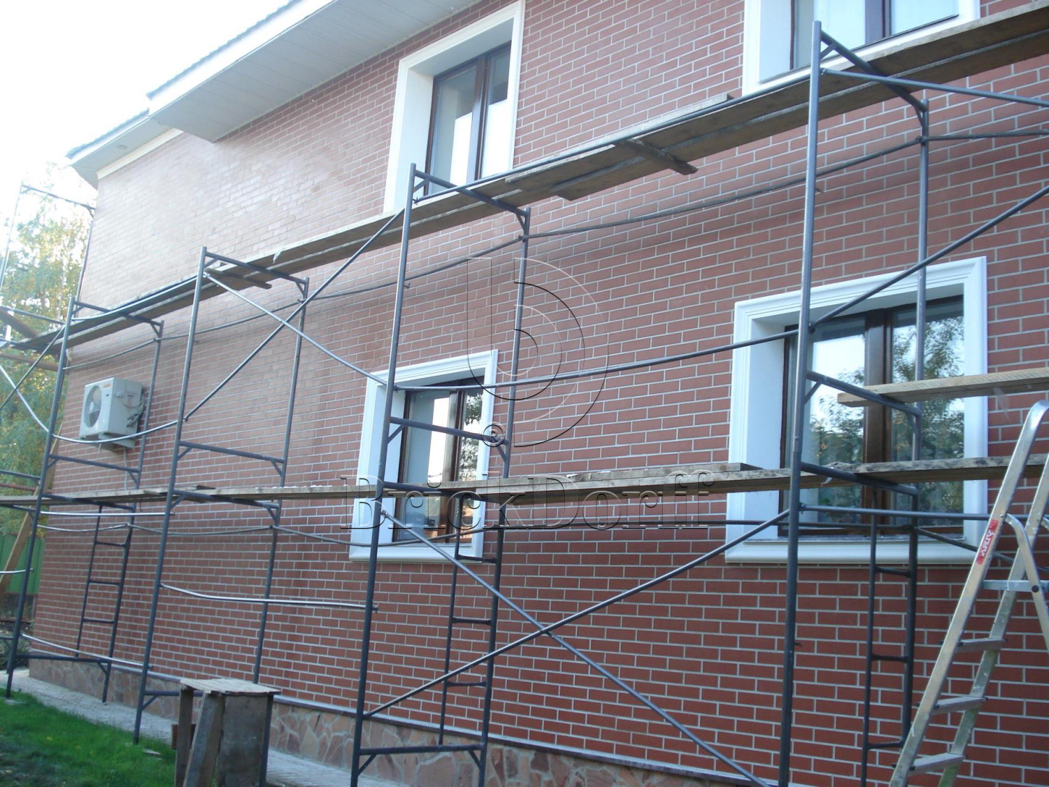 NATURAL ROSA DURO 245X66х7,4 мм Клинкерная фасадная плитка под кирпич облицовочная терракотовая