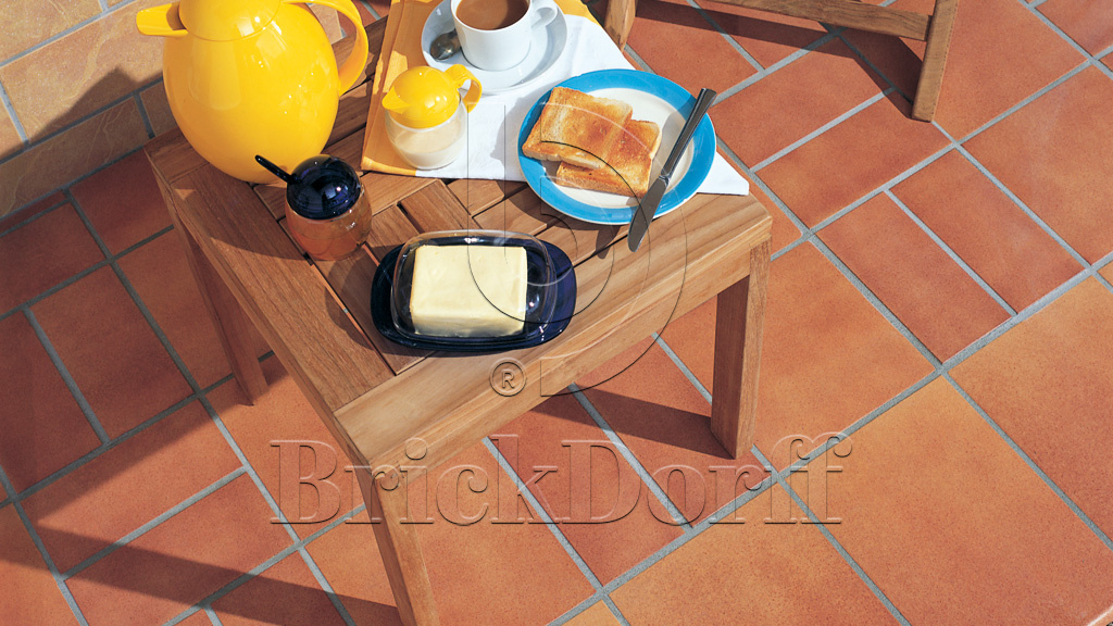 Клинкерная Плитка напольная противоскользящая Stroeher KERAPLATTE DURO 804 bossa 240*115*10 мм