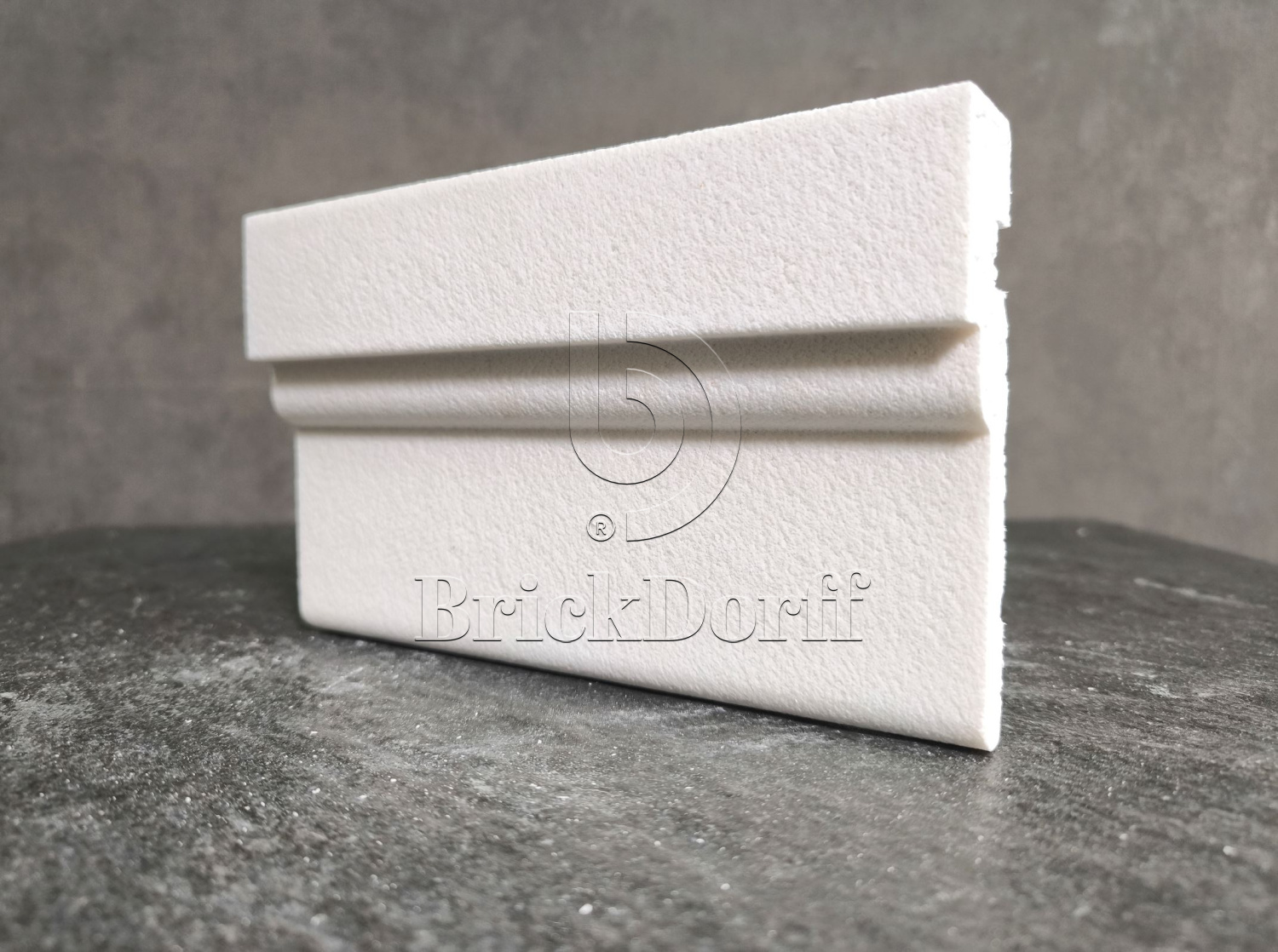 Молдинг для фасада - лепнина, декор из пенополистирола МВ-120/1 120*30*2000 мм