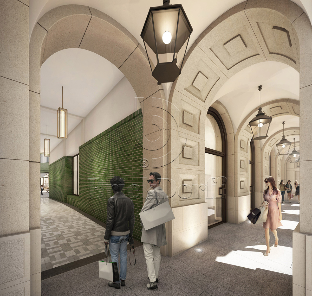 Глазурованная клинкерная фасадная плитка под кирпич Зеленая, 122*69*10 мм