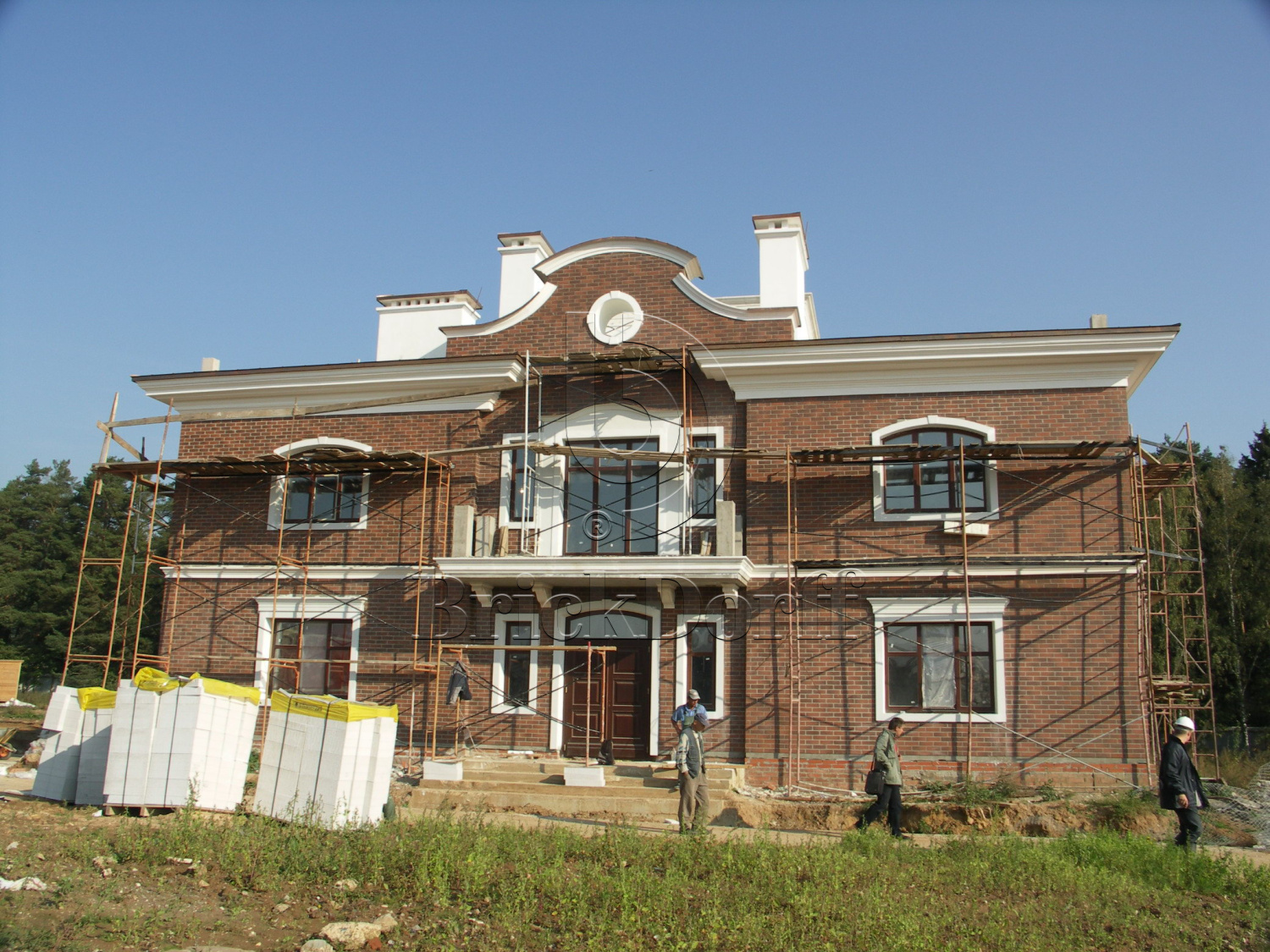 Фасадная Термопанель из пенополистирола ППС 60 мм с клинкерной плиткой Rotbunt Struktur 240*71*8 мм